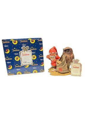 Enesco Sandman Petronius The Owl Figurine Klaus Wickl 1994 Christmas 340480